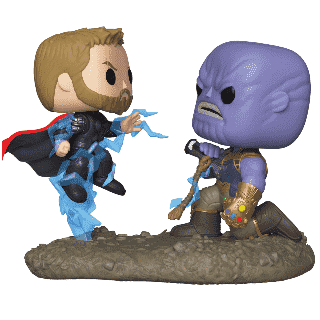 Marvel Thor contre Thanos Pop !  Moment de cinéma