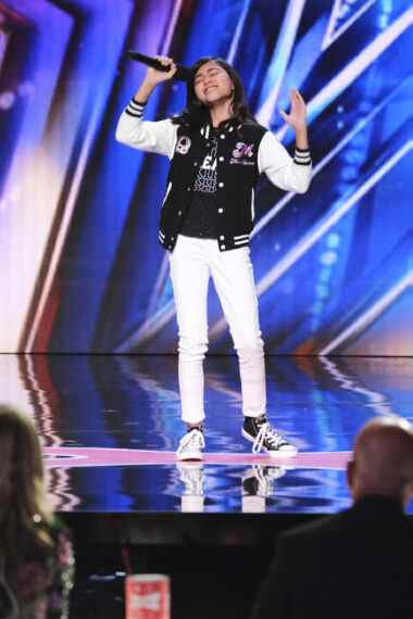 La chanteuse Maddie auditionne pour America's Got Talent Saison 17 Episode 2