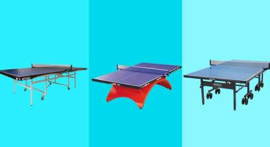 Les meilleures tables de ping-pong