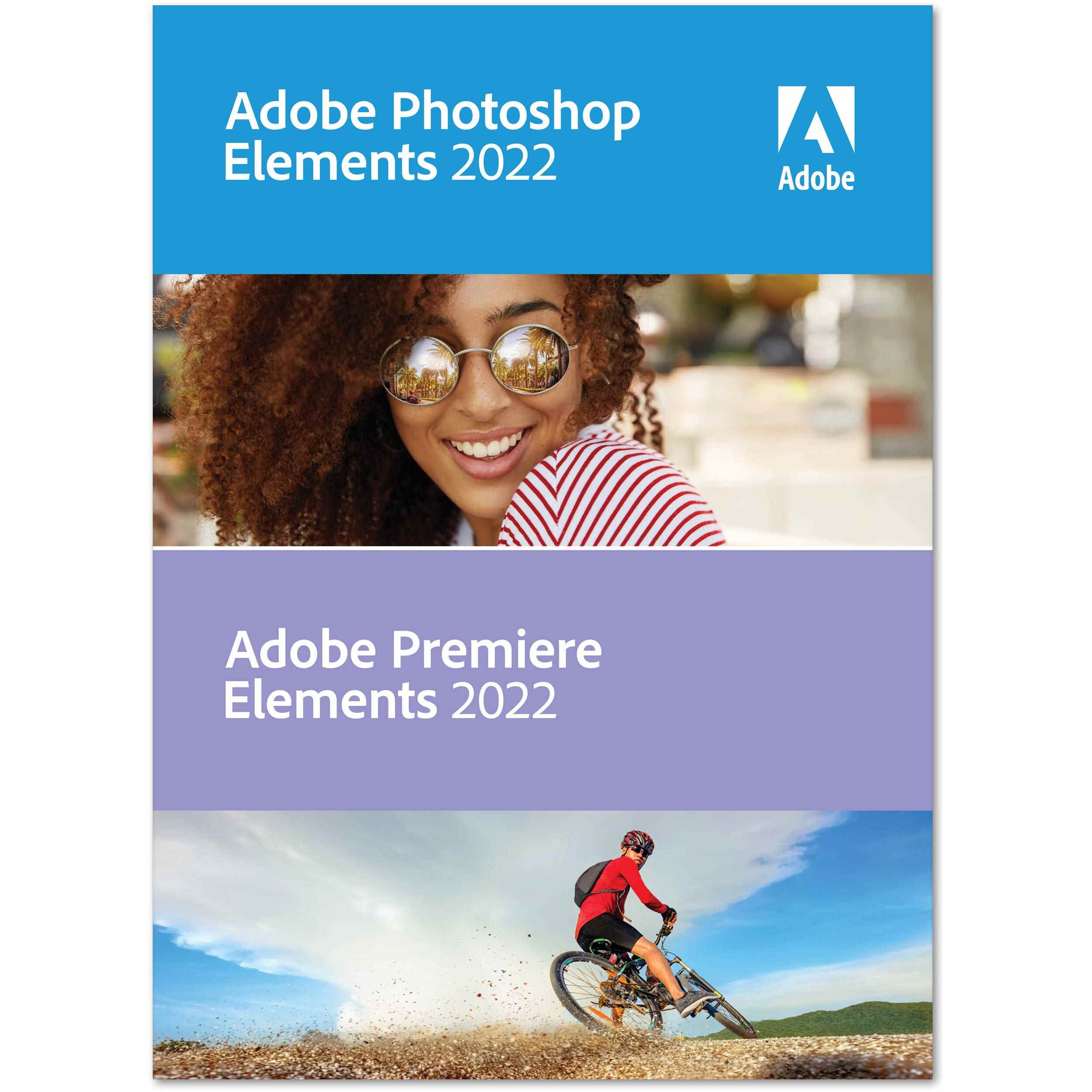 Illustration de la boîte Adobe Photoshop Elements 2022