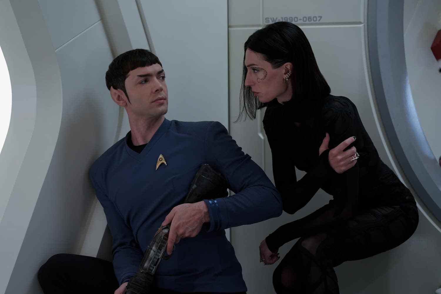 Star Trek: Strange New Worlds épisode 7 critique The Serene Squall Spock allégorie gay Angel