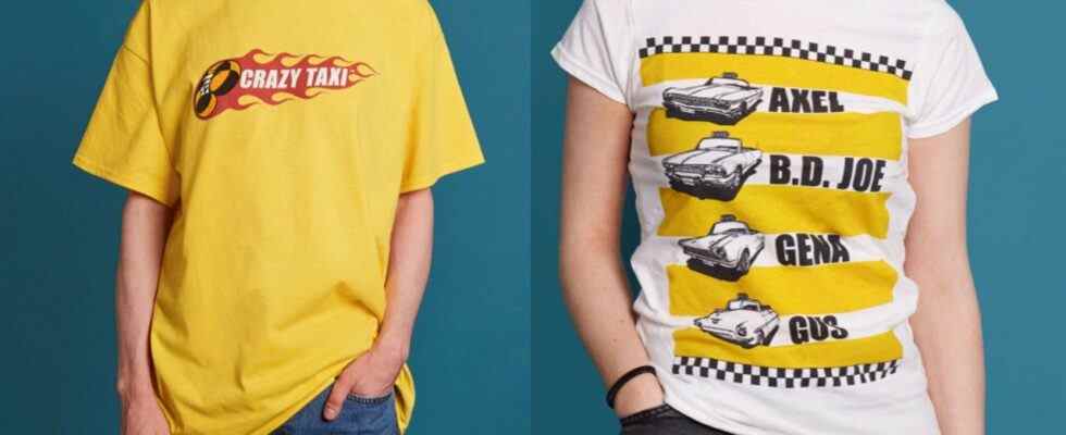 Sega dévoile la collection Crazy Taxi Merch, les précommandes sont maintenant ouvertes (Royaume-Uni)