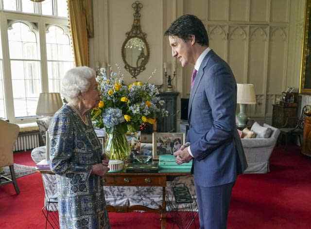 Reine et Trudeau