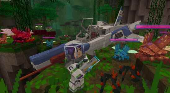 Le nouveau DLC Minecraft veut que vous atterrissiez votre vaisseau par erreur