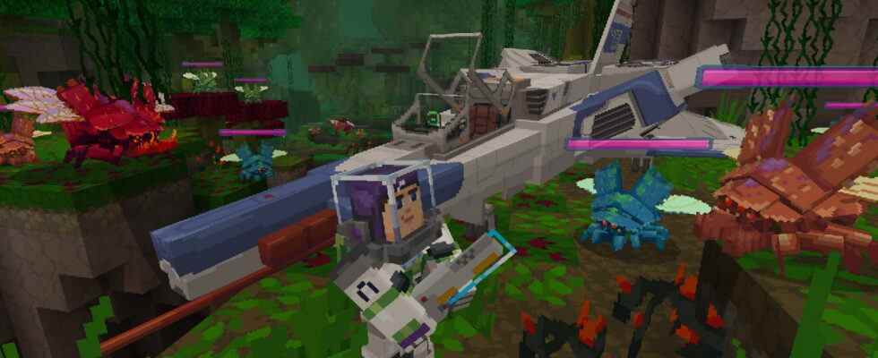 Le nouveau DLC Minecraft veut que vous atterrissiez votre vaisseau par erreur