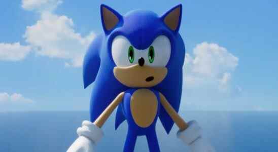 L'écran titre de la démo de Sonic Frontiers apparaît sur les réseaux sociaux