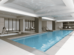 Les installations comprennent un centre de remise en forme avec une piscine intérieure, un sauna, un bain à remous et une salle de yoga.