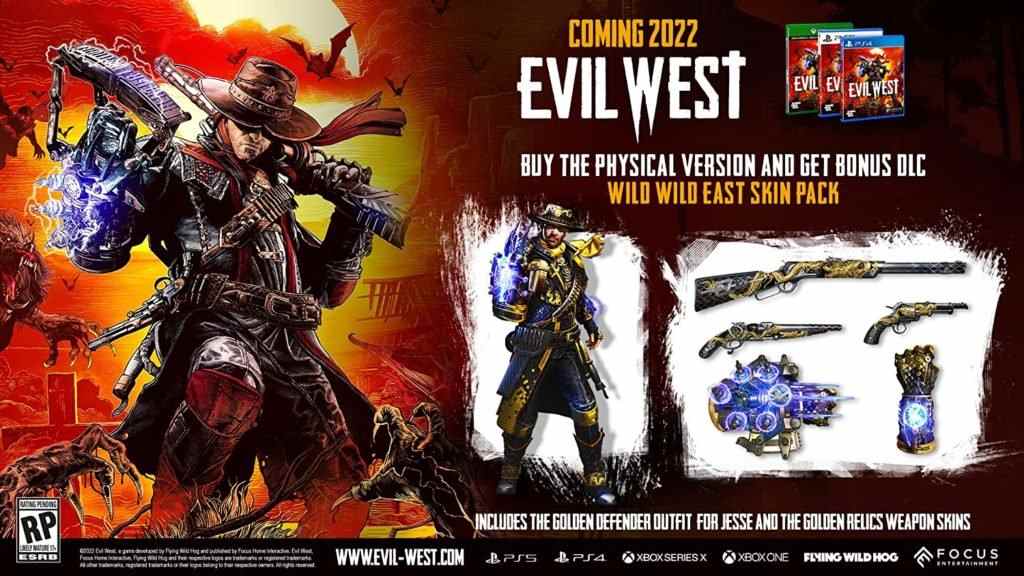 Wild Wild East Pack est le contenu bonus Evil West pour l'édition physique