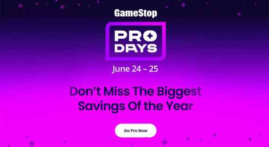 La vente GameStop Pro Days est en direct - Découvrez les meilleures offres