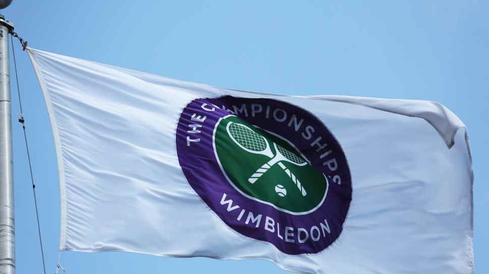 Drapeau de tennis de Wimbledon 2022