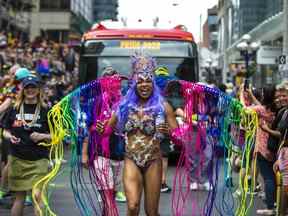 Après une interruption de deux ans, le Toronto Pride Parade revient au centre-ville de Toronto, en Ontario.  le dimanche 26 juin 2022. Ernest Doroszuk/Toronto Sun/Postmedia