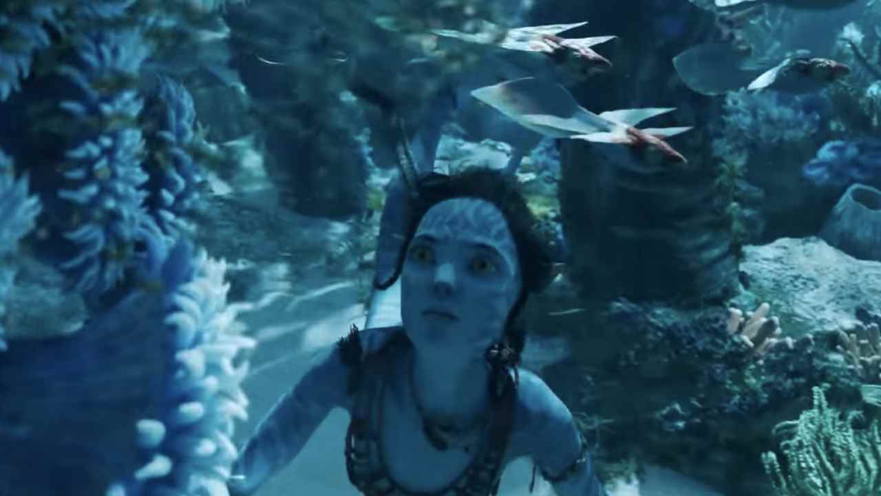 Photo sous-marine d'Avatar : la voie de l'eau
