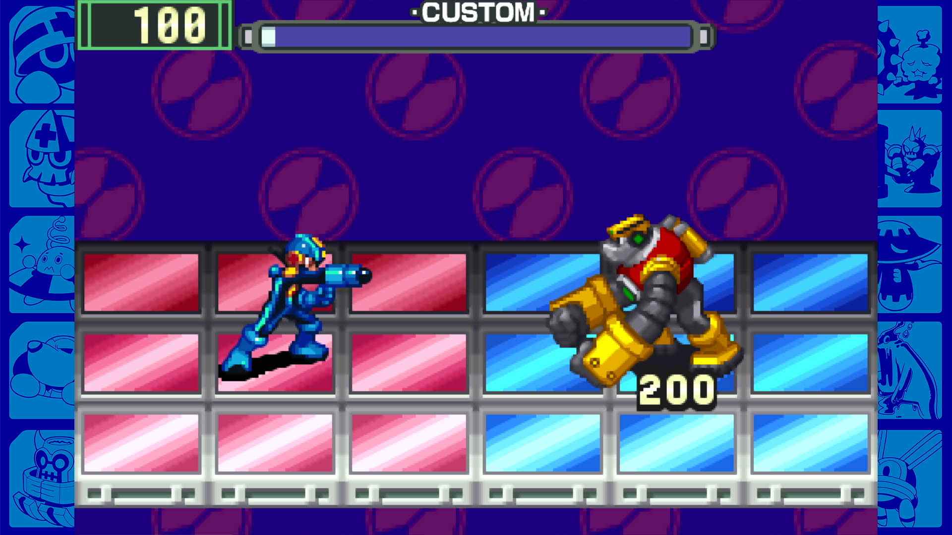 Commutateur de batailles de Mega Man