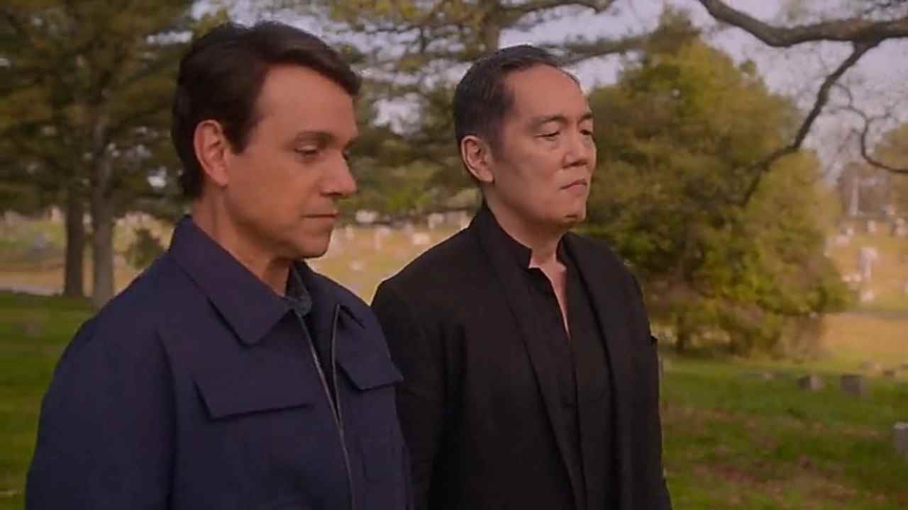 Chozen et Daniel dans Cobra Kai