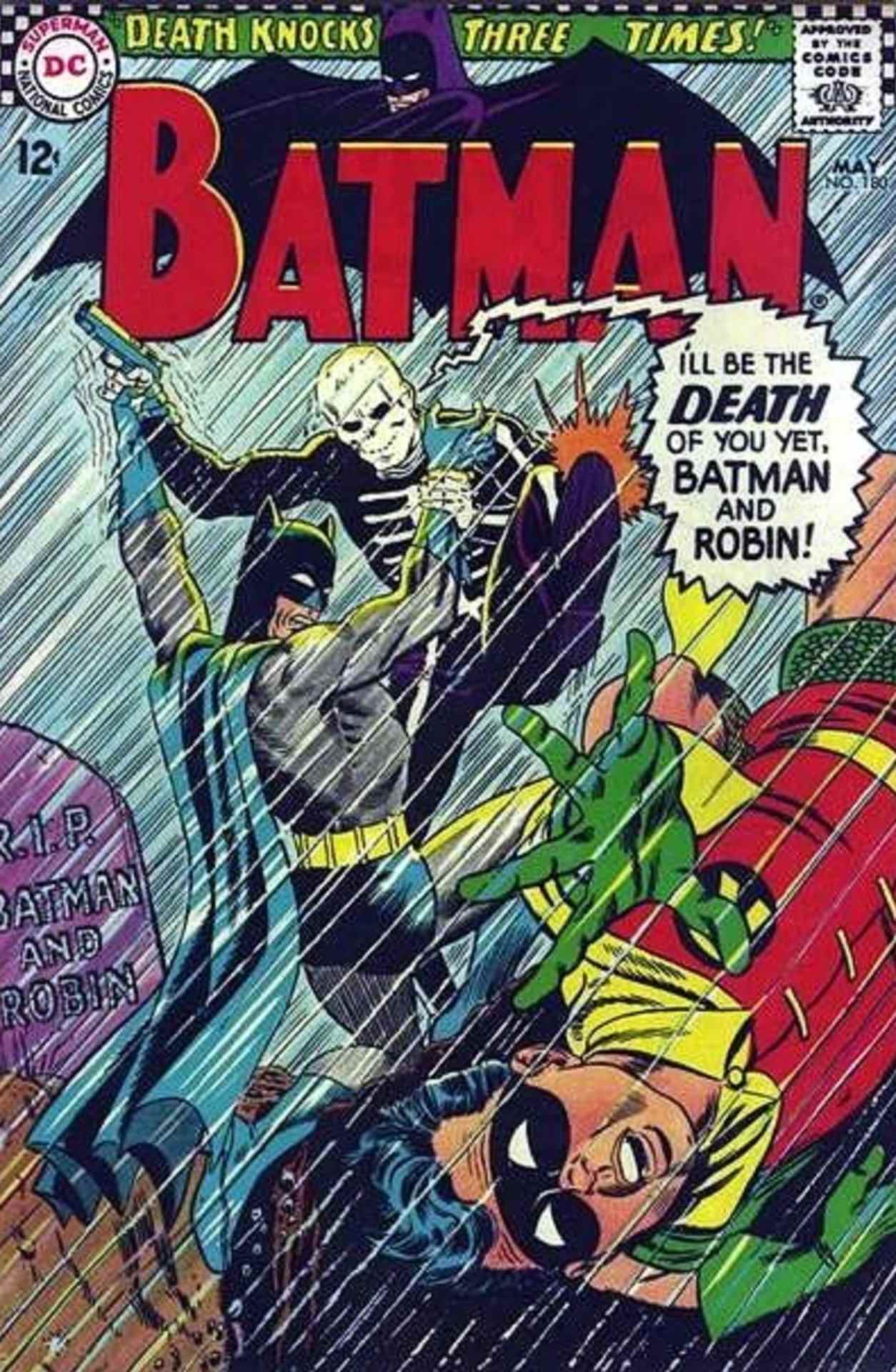 L'homme de la mort dans Batman #180