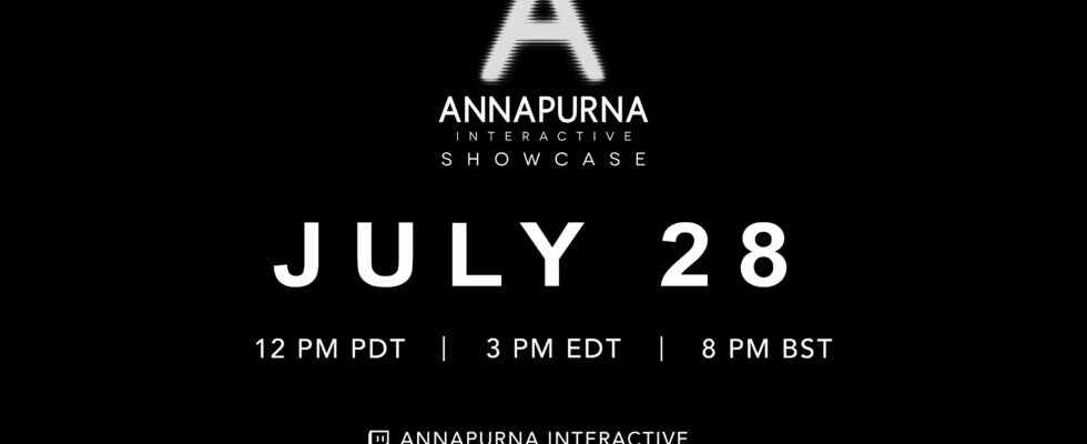 Annapurna Interactive Showcase 2022 prévu pour le 28 juillet