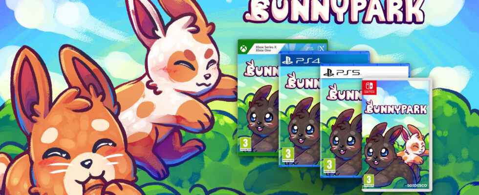 Bunny Park arrive sur PS5, Xbox Series, PS4, Xbox One, Switch et PC en septembre