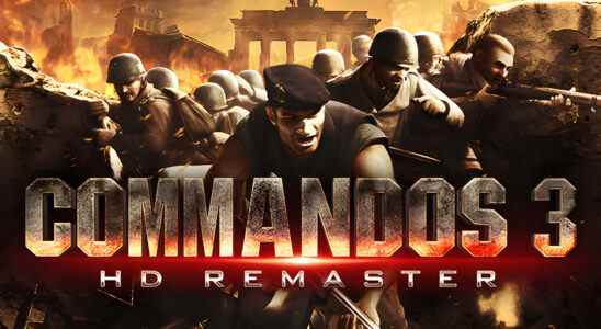 Commandos 3 HD Remaster annoncé pour PS4, Xbox One, Switch et PC