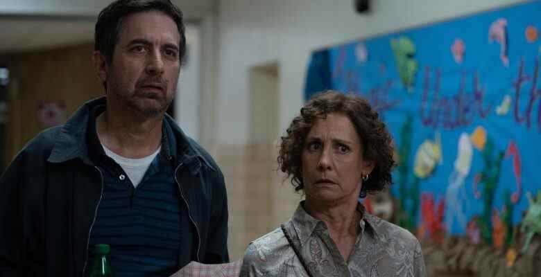 Ray Romano and Laurie Metcalf in Romano's directorial debut Somewhere in Queens