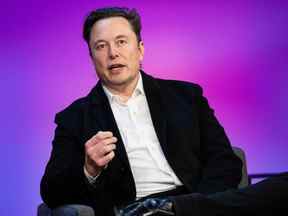 Le directeur général de Tesla Inc., Elon Musk.