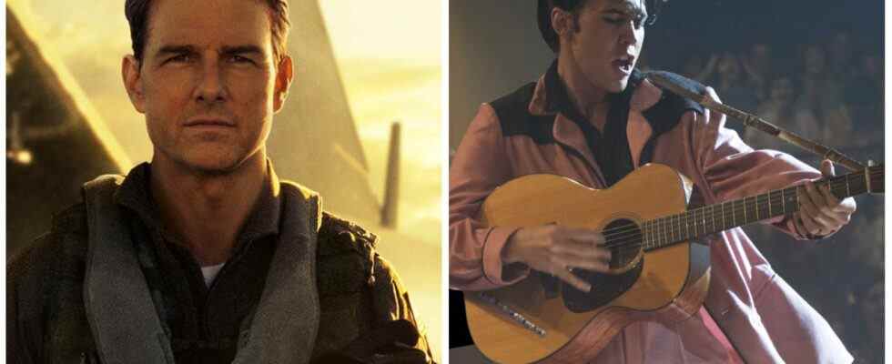 Elvis et Top Gun : Maverick gagnent tous les deux 30,5 millions de dollars au box-office du week-end national dans une bataille pour la première place