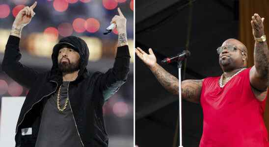 Eminem et CeeLo Green partagent "The King and I" de la bande originale du biopic "Elvis" Les plus populaires doivent être lus Inscrivez-vous aux newsletters Variety Plus de nos marques