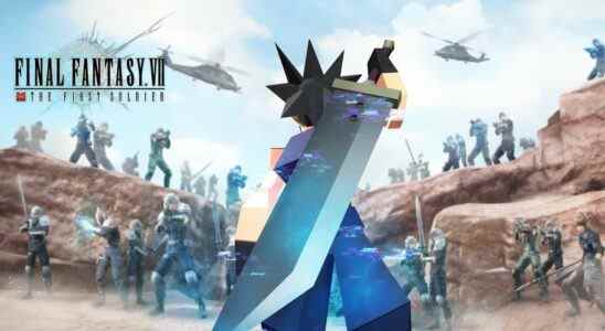 Final Fantasy 7 La collaboration de base de crise du premier soldat présente des skins polygonaux