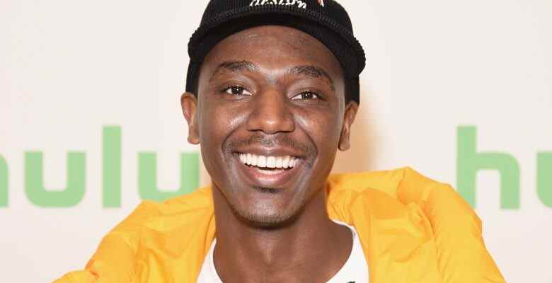 PASADENA, CA - FEBRUARY 11:  Jerrod Carmichael attends the Hulu Panel during the Winter TCA 2019 on February 11, 2019 in Pasadena, California.  (Photo by Presley Ann/Getty Images for Hulu)