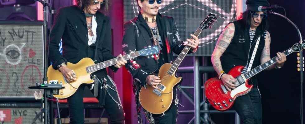 Johnny Depp part en tournée avec les vampires d'Hollywood