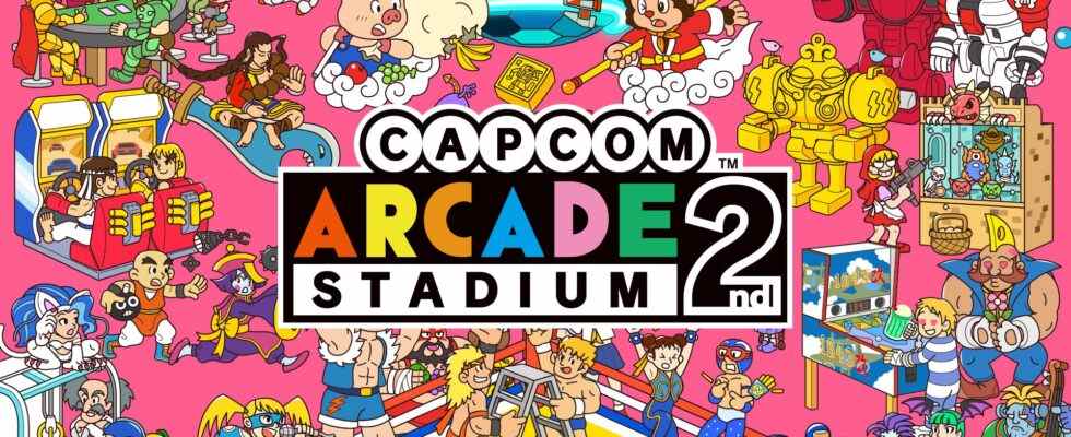 capcom arcade 2nd stadium game list trailer