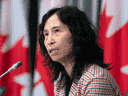 L'administratrice en chef de la santé publique du Canada, Theresa Tam.