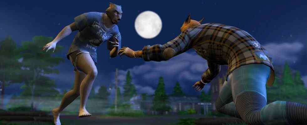 La nouvelle extension des Sims 4 ajoute de gros et méchants loups-garous