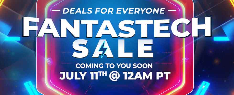 La vente FantasTech de Newegg revient pour rivaliser avec Prime Day en juillet