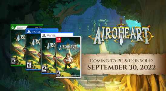 Le RPG d'action inspiré des classiques Airoheart sera lancé le 30 septembre sur PS5, Xbox Series, PS4, Xbox One, Switch et PC