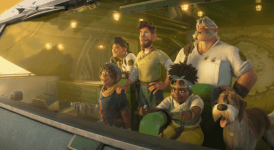 Le nouveau film d'animation de Disney suit une famille dysfonctionnelle d'explorateurs de l'espace