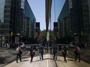 L'occupation des bureaux au centre-ville de Toronto correspond à environ 25 % de la période pré-COVID.