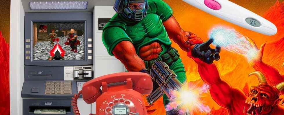 Les appareils les plus étranges qui peuvent jouer à Doom, y compris une brique LEGO et un guichet automatique