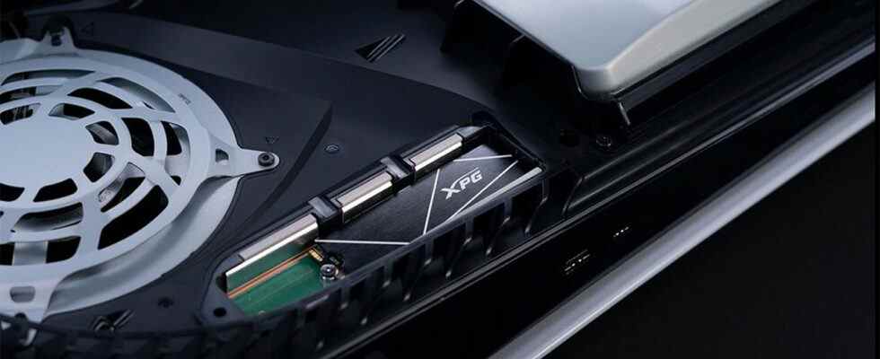 Les meilleures offres SSD PS5: SSD lame XPG S70 2 To avec dissipateur thermique pour seulement 199,99 $