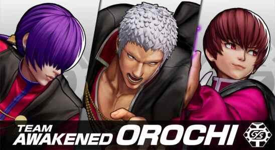 Les personnages DLC King of Fighters XV Orochi Yashiro, Orochi Shermie et Orochi Chris seront lancés en août
