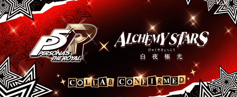 Les personnages royaux de Persona 5 arrivent chez Alchemy Stars