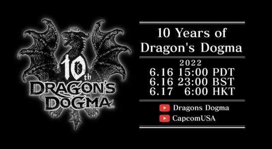 L'événement numérique "10 ans de Dragon's Dogma" est prévu pour le 16 juin