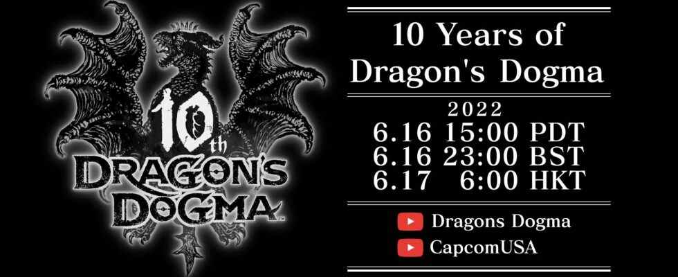 L'événement numérique "10 ans de Dragon's Dogma" est prévu pour le 16 juin