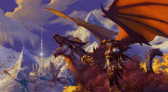 L'extension Dragonflight de World of Warcraft arrive fin 2022