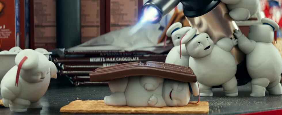 Ghostbusters: Afterlife: Stay Puft Marshmallow Men.