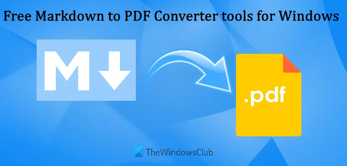 outils de conversion de démarquage en pdf