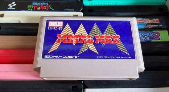 Metal Max Famicom Friday Header