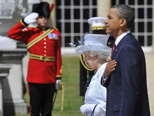 Visite d'État du président Obama au Royaume-Uni - Premier jour