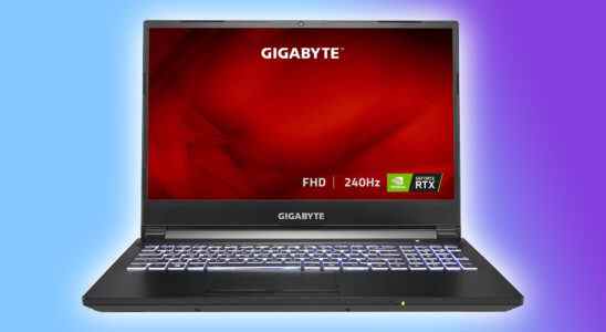 Obtenez 450 $ de réduction sur cet ordinateur portable de jeu Gigabyte RTX 3070 sur Amazon