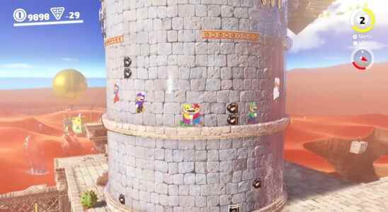 Super Mario Odyssey multiplayer
