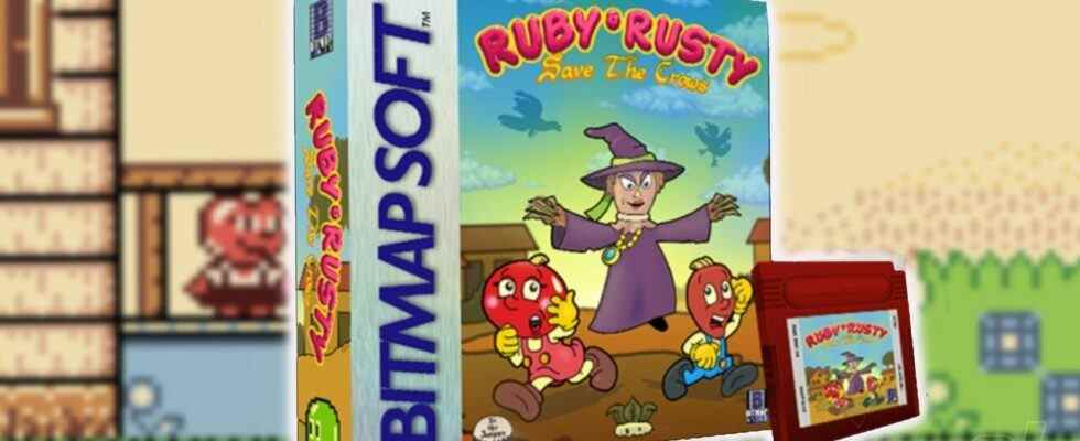'Ruby & Rusty - Save The Crows' est le dernier titre Game Boy de Bitmap Soft